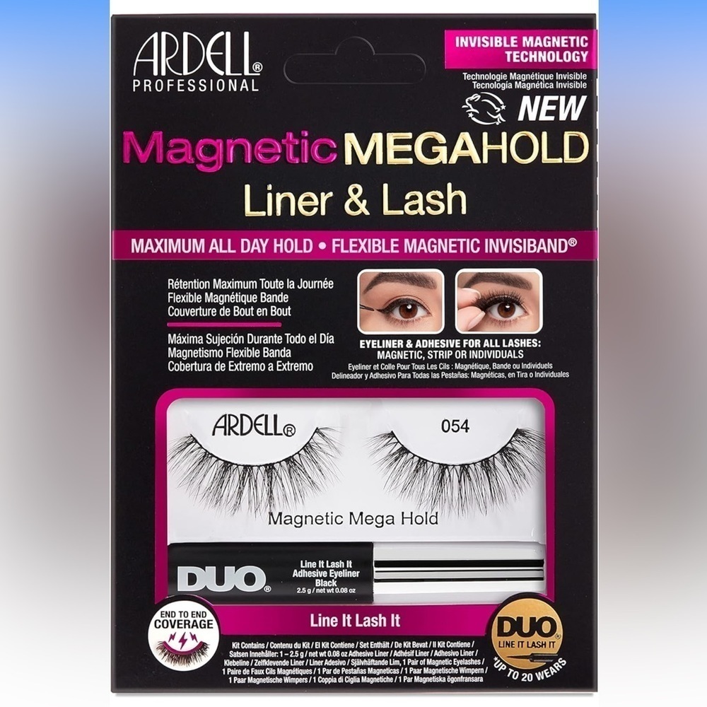 Ardell Magnetic MegaHold Liquid Liner & Lash 054, 1 pair